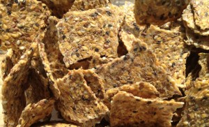 best easy only flaxseed raw crackers