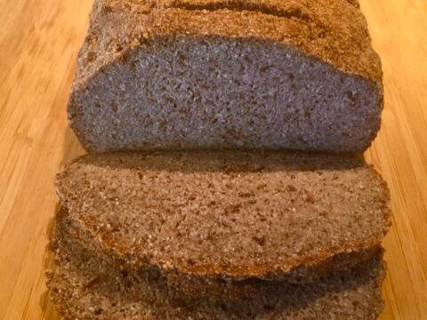 Easy Vegan Gluten-Free Faux Sourdough Rye Bread