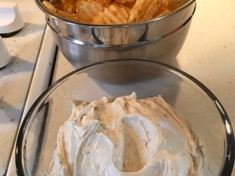 Gluten-Free Vegan Game Day Party Dip and Chips