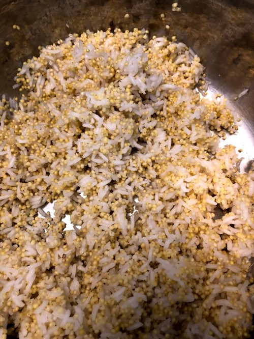 millet rice pilaf