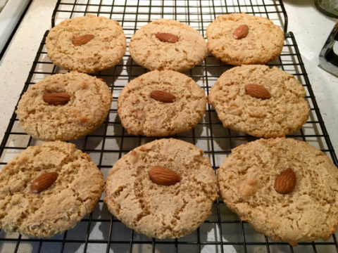 gluten-free vegan almond cookies recipe