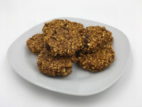It's PSL Time! Gluten-Free Vegan Pumpkin Spice Oatmeal Cookies