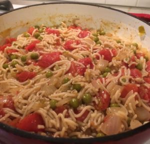 Vegan and Gluten-Free Sopa Seca de Fideo (Mexican Browned Noodles in Delicious Broth)