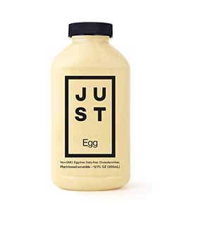 bottle of just egg
