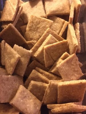 vegan gluten-free lectin-free casava crackers