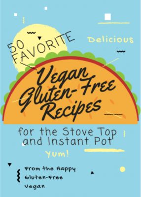 The Happy Gluten-Free Vegan Cookbook Cover