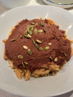 fast and fabulous vegan mole sauce