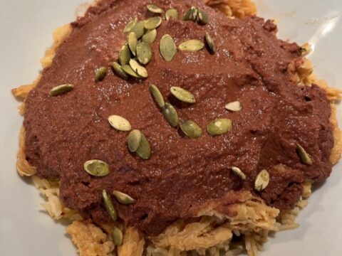 fast and fabulous vegan mole sauce