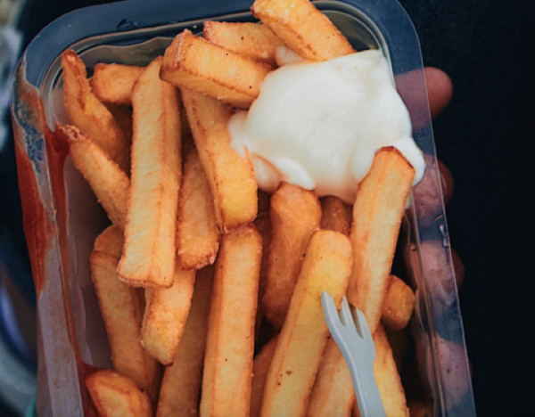 french fries mayo mayonaise mayonnaise aioli
