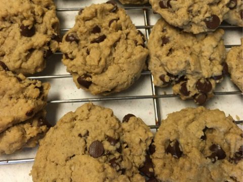 gluten-free dairy-free vegan chocolate chip cookies