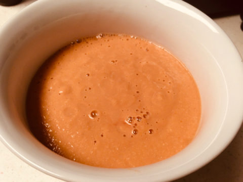 homemade vegan cream of tomato soup
