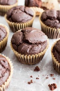 gluten-free vegan chocolate muffins