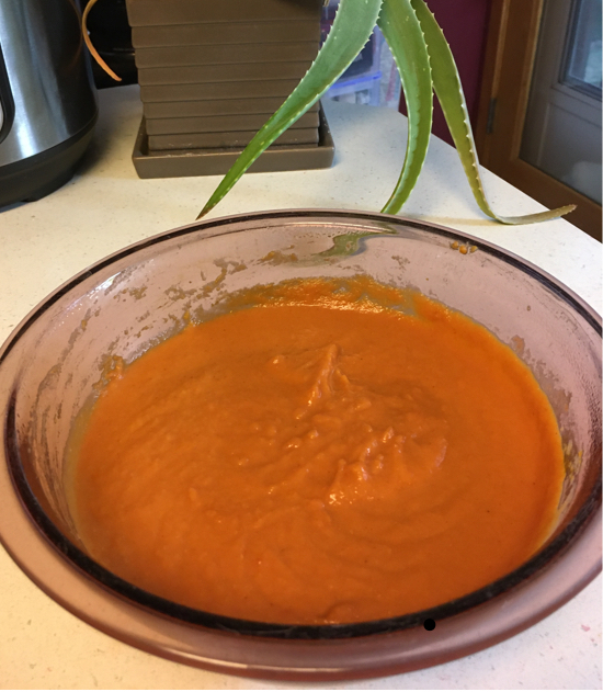 pumpkin tomato bisque