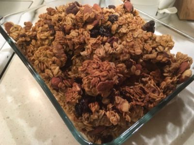 real hippie chunky crunchy granola recipe - healthy, gluten-free and vegan