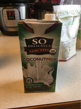 so delicous coconut milk beverage