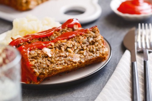 gluten-free vegan lentil loaf